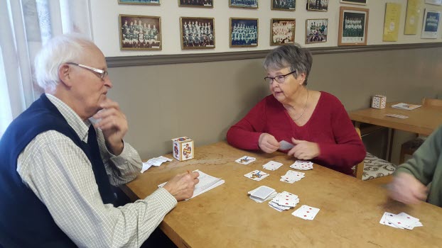 Canasta, julavslutning 181205.