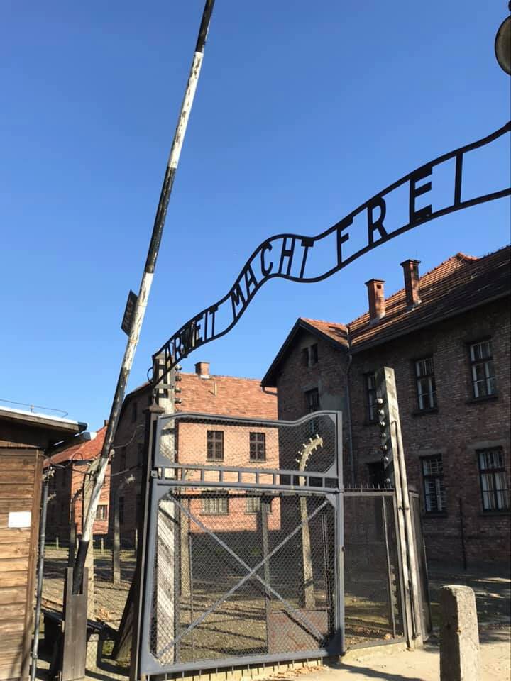 Auschwitz bilder inskickat av Ann-Sofie