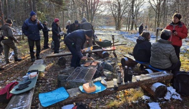 231117 Vandring i Janstorpskogen+