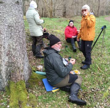 240419 Vandring i Lindudden naturreservat