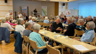 Trevlig medlemsträff den 9 oktober