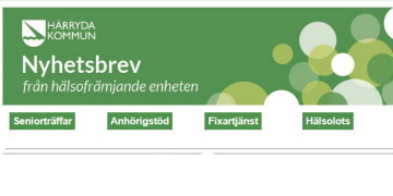 Härryda kommun: Nyhetsbrev maj
