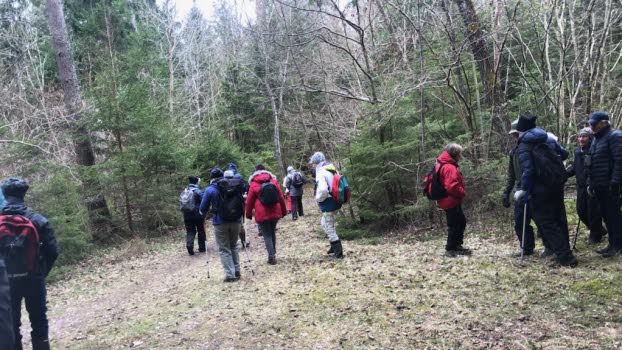 240419 Vandring i Lindudden naturreservat