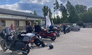 Referat från MC-utflykt runt Hjälmaren