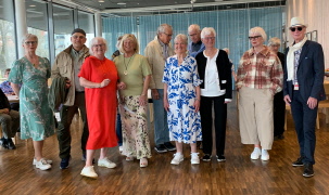 Bilder från vårens mannekänguppvisning