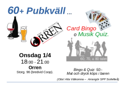 Pubkväll onsdagen den 1 april!