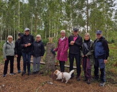 Hala spänger och avverkad skog hindrar ingen senior!