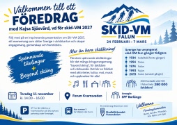 Kajsa Sjösvärd – VD för Skid-VM i Falun 2027 berättar