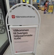Besök vid Hjälpmedelsbutiken