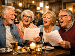 Stämningsfull allsångskonsert för seniorer på Aronsborg den 27 mars