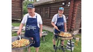 Vår sommarfest på Orsa hembygdsgård