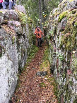 240927 Vandring Kvarsebo klint och Skrevan