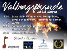 Valborg på Blå Wingen