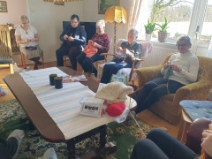 Stickcafé börjar 6 oktober i Joastorps B&B