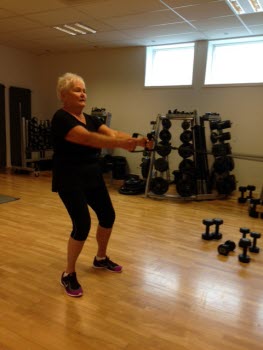 SPF Eklandet tränar på Studio Fitness