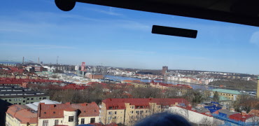 Panoramatur i Göteborg tisdag den 25 mars 2025