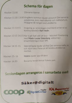 Program för Seniordagen 2023