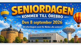 Seniordagen 8 september på Conventum Arena i Örebro