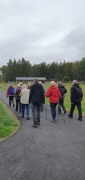 Stavgångsgänget på utflykt till Medåker