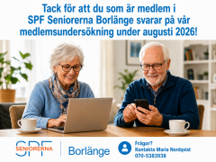 Medlemsundersökning i SPF Borlänge