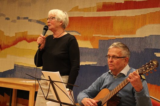 20181122 Auktion, information, Birgitta och Börje