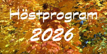 Höstprogram 2026, INKLUSIVE STUDIEBESÖK