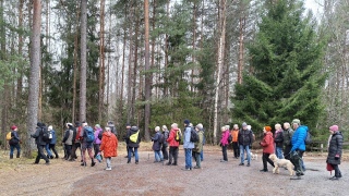 Hällbyskog bjöd på härliga