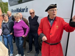 Så var vi hemma från den hemliga resan idag torsdag 21 maj