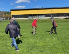 Rapport från premiären av Gåfotbollen