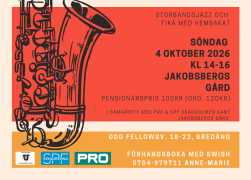 Jazz till kaffet i morgon söndag 4/10