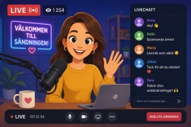 Webbsändning av partiledardebatten 19 augusti