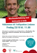 Musikunderhållning: McBrandy och Andy på Träffpunkten 23 november