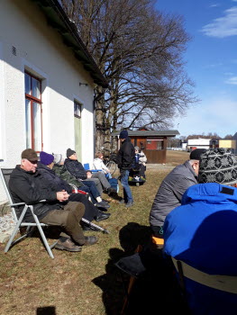 Fikastund i solen