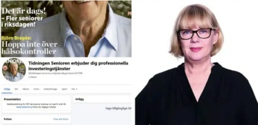 Varning: Facebook-bedragare utnyttjar Seniorens namn