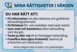 Din rätt att välja behandlingsmetod