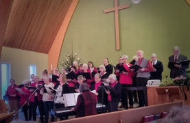 Månadsträff med Sensångarna.