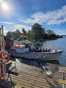260911 Vandring och båtresa till Sävö