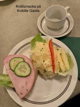 Kvällsmacka på Kvibille Gästis