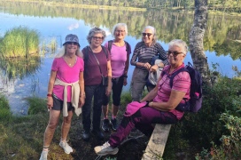 Referat från vandring 26 aug 12 km på Hökensås