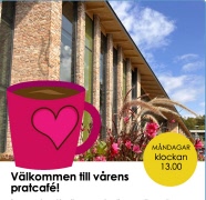 Välkommen till vårens pratcafé!