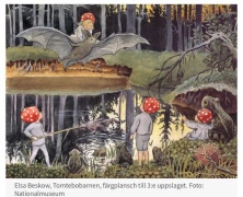 Visning Elsa Beskow på Thielska