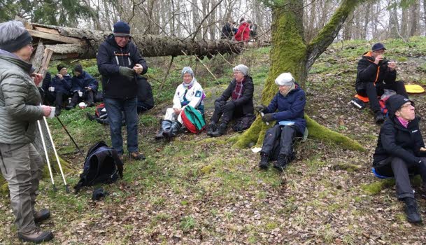 240419 Vandring i Lindudden naturreservat