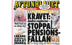 SPF Seniorerna i Aftonbladet om att tjänstepensionen behöver anpassas efter nya jobbvanor