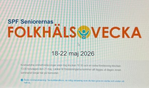 Folkhälsovecka, 18-22 maj 2026