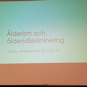 Åldersdiskriminering Barbro Westerberg