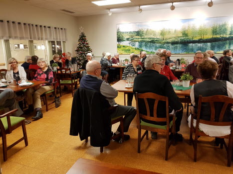 SPF Boxholm julbord på Bjursdalen