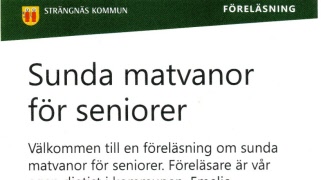 Sunda matvanor för seniorer