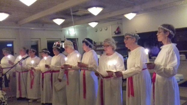 Julfest med Lucia