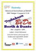 Välkomna till sommarfest på Sanna 12 augusti kl. 13.30
