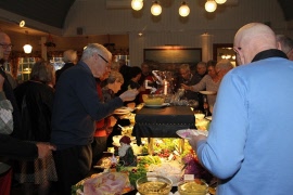 14/12: Årets julbord på Smygehus Havsbad.